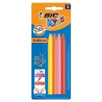 Opakowanie Kredki świecowe BIC Kids Plastidecor 8 kolorów blister
