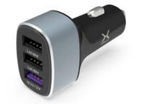 Opakowanie KRUX USB CAR CHARGER 3xUSB QC 3.0