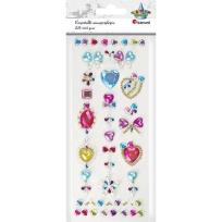 Opakowanie Kryształki samoprzylepne tatuaż/biżuteria mix