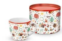 Opakowanie Kubek w puszce - Świąteczny
