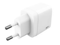 Opakowanie Ładowarka QM15 18W USB-C PD, USB-A QC 3.0 WHITE
