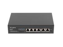 Opakowanie LANBERG SWITCH POE+ RACK 10'/19' (4X 100MB/S POE+, 2X 100MB/S) RSFE-4P-2FE-60