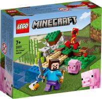 Opakowanie Lego MINECRAFT 21177 Zasadzka Creepera