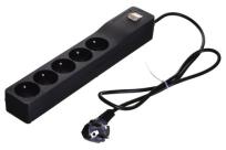 Opakowanie Listwa zasilająca Lestar 1966008404 (5 x UTE; 10 A; 1m; kolor czarny)