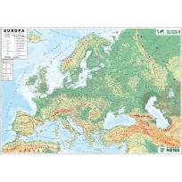 Opakowanie Mapa ścienna Europy. Fizyczna konturowa 1:3,3