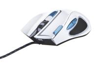 Opakowanie Mysz Esperanza Hawk EGM401WB (optyczna; 2400 DPI; kolor niebieski)