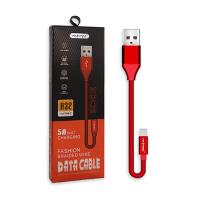 Opakowanie NAFUMI KABEL USB TYP-C 6A PŁASKI CZERWONY 6000MAH QUICK CHARGER QC 3.0 30CM NFM-A32