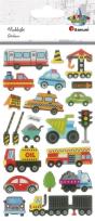 Opakowanie Naklejki wypukłe pojazdy użytkowe mix 21szt