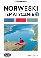 Okładka książki Norweski tematycznie 1 Słownictwo Wyrażenia Zdania