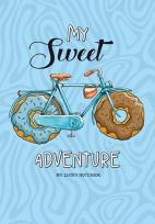 Opakowanie Notatnik ozdobny 128x1165/64K linia Rower