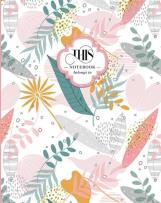 Opakowanie Notatnik ozdobny 128x165/96K linia Kwiaty