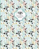 Opakowanie Notatnik ozdobny 128x165/96K linia Kwiaty