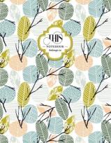 Opakowanie Notatnik ozdobny 128x165/96K linia Kwiaty