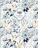 Opakowanie Notatnik ozdobny 128x165/96K linia Kwiaty