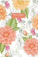 Opakowanie Notatnik ozdobny 143x210/64K kratka Kwiaty