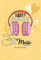 Opakowanie Notatnik ozdobny 143x210/64K linia Słuchawki