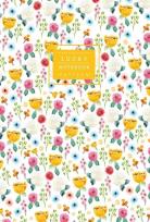 Opakowanie Notatnik ozdobny 145x197/80K kratka TW Kwiaty
