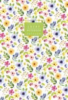 Opakowanie Notatnik ozdobny 145x197/80K kratka TW Kwiaty