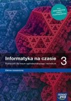 Okładka książki Nowe informatyka na czasie podręcznik 3 liceum i technikum zakres rozszerzony