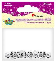 Opakowanie Oczy samoprzylepne 5 mm A'50