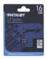 Opakowanie Patriot 16GB LX Series UHS-I microSDHC