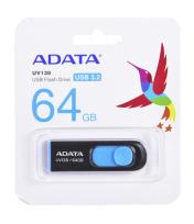 Opakowanie Pendrive ADATA UV128 AUV128-64G-RBE (64GB; USB 3.0; kolor czarny)