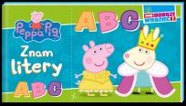 Okładka książki Peppa Pig. Dobrze wiedzieć. Znam litery