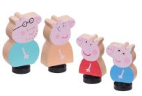 Opakowanie Peppa Pig - Drewniane figurki 4-pack