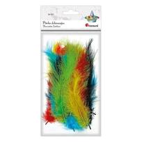 Opakowanie Piórka puch 11,8-15 cm mix 20szt