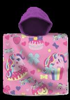 Opakowanie Poncho kąpielowe Cupcake 120x60 cm KL10587