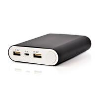 Opakowanie Power Bank VAKOSS TP-2588K (10400mAh; microUSB, USB 2.0; kolor czarny)