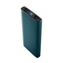 Opakowanie Powerbank ACME PB203, 10000 mAh, Morski, Metalowy,  10W, 2x USB-A, 1x USB-C)