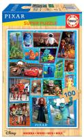 Opakowanie Puzzle 100 Bohaterowie bajek (Disney/Pixar) G3
