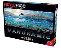 Opakowanie Puzzle 1000 Ocean pełen życia (Panorama)