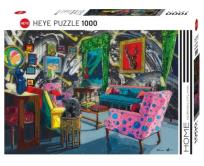 Opakowanie Puzzle 1000 Pokój z jeleniem, Norman O'Flynn