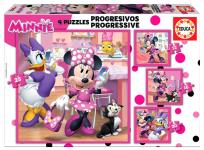 Opakowanie Puzzle 12+16+20+25 Myszka Minnie/Daisy G3