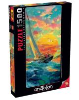 Opakowanie Puzzle 1500 Kolorowy zachód słońca