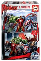 Opakowanie Puzzle 2x100 Avengers G3