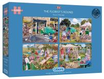 Opakowanie Puzzle 4x500 Florystyka G3