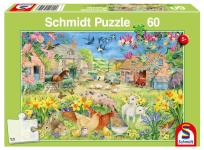 Opakowanie Puzzle 60 Moja mała farma G3