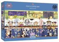 Opakowanie Puzzle 636 Kawiarnia dla psów (panorama) G3