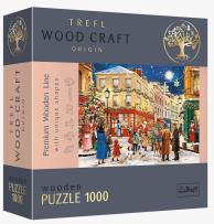 Opakowanie Puzzle drewniane 1000 Świąteczna aleja TREFL
