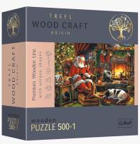 Opakowanie Puzzle drewniane 500+1 Świąteczny wieczór TREFL