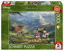 Opakowanie Puzzle PQ 1000 Myszka Miki&Minnie w Alpach G3