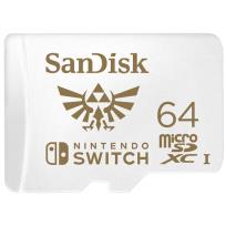 Opakowanie SANDISK NINTENDO SWITCH microSDXC 64GB V30 UHS-I U3