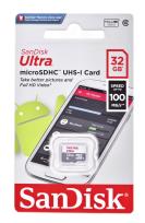 Opakowanie SANDISK ULTRA microSDHC 32 GB 100MB/s