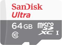 Opakowanie SANDISK ULTRA microSDXC 64 GB 100MB/s