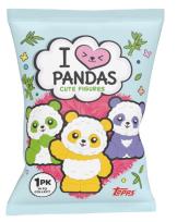 Opakowanie Saszetka z figurką I Love Pandas 1 sztuka mix