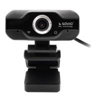 Opakowanie SAVIO KAMERA INTERNETOWA WEBCAM USB FULL HD Z WBUDOWANYM MIKROFONEM CAK-01