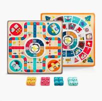 Opakowanie TOP BRIGHT Zestaw Gier Planszowych Chińczyk